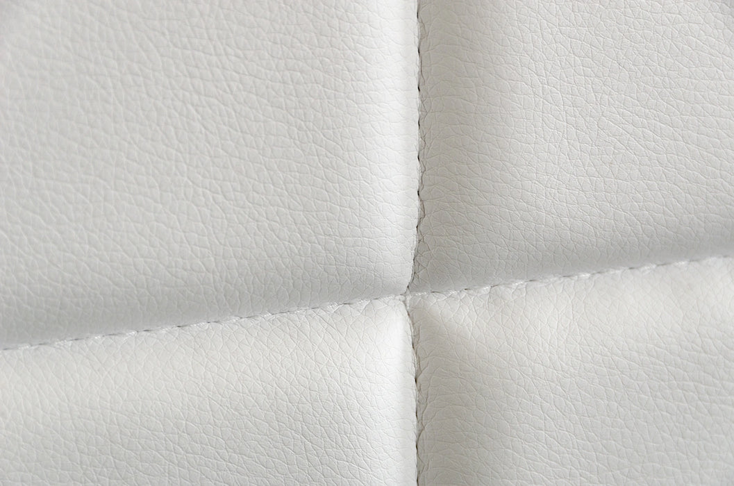 San Marino Modern White Bed