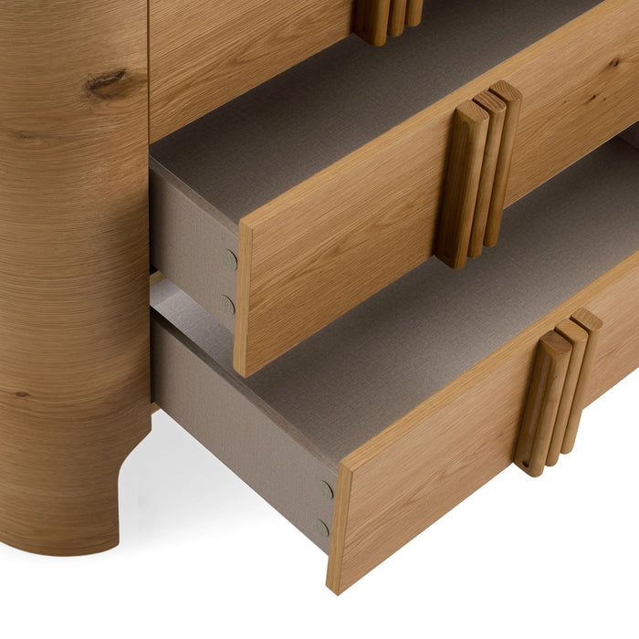 Newhart - Modern Natural Oak Dresser