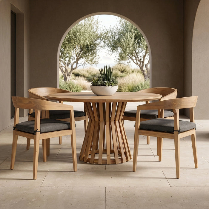 Sintra - Outdoor Eucalyptus Round Dining Table