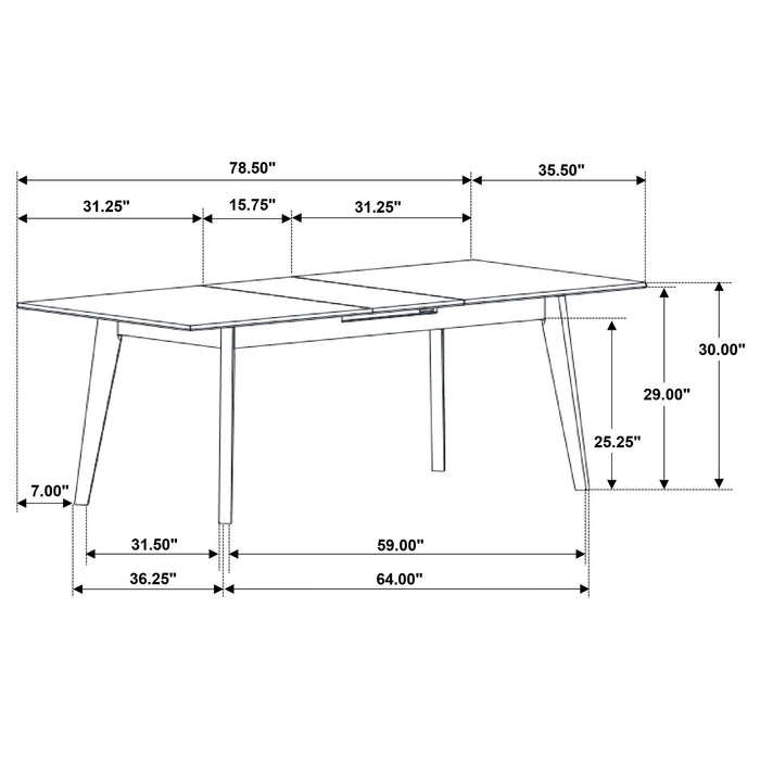 Crestmont 5 Pc Dining Set