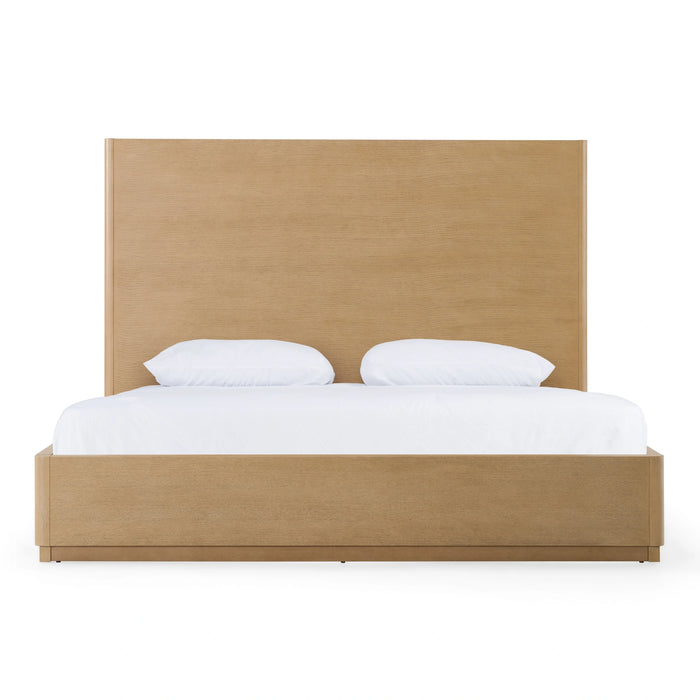 Santa Monica - Modern Natural Oak Bed