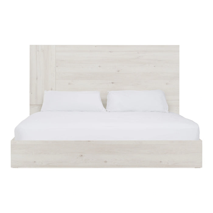 Asus - Modern Italian White Bed