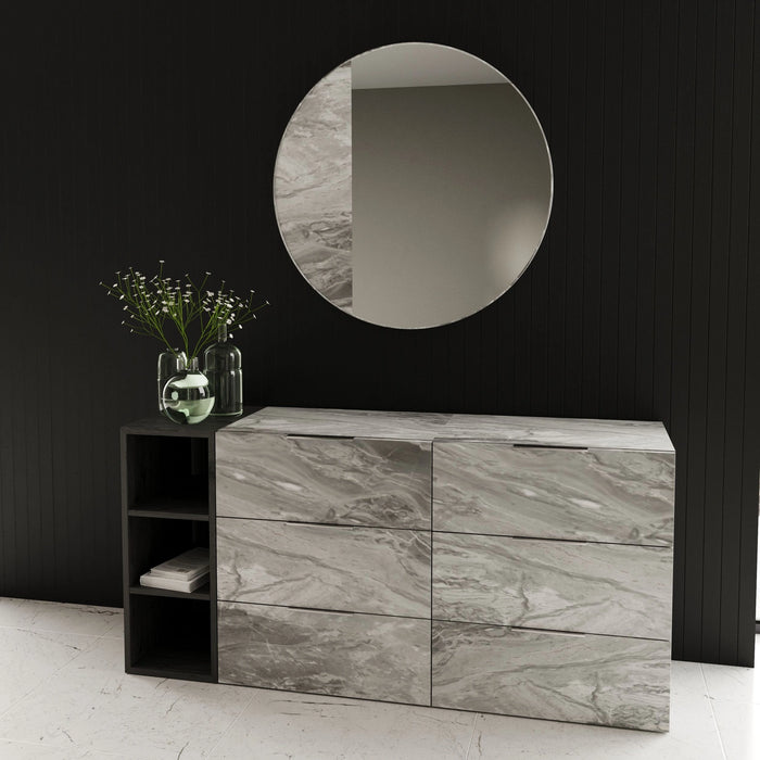 Maranello - Modern Grey Bed Set