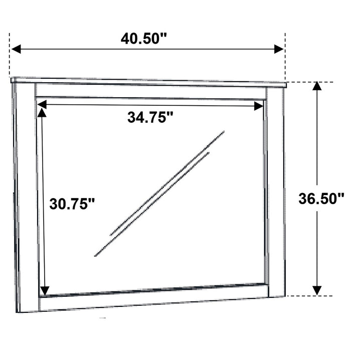 Woodmont Dresser Mirror