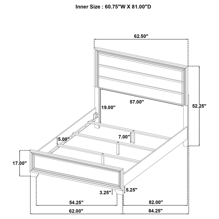 Wright Queen Bed