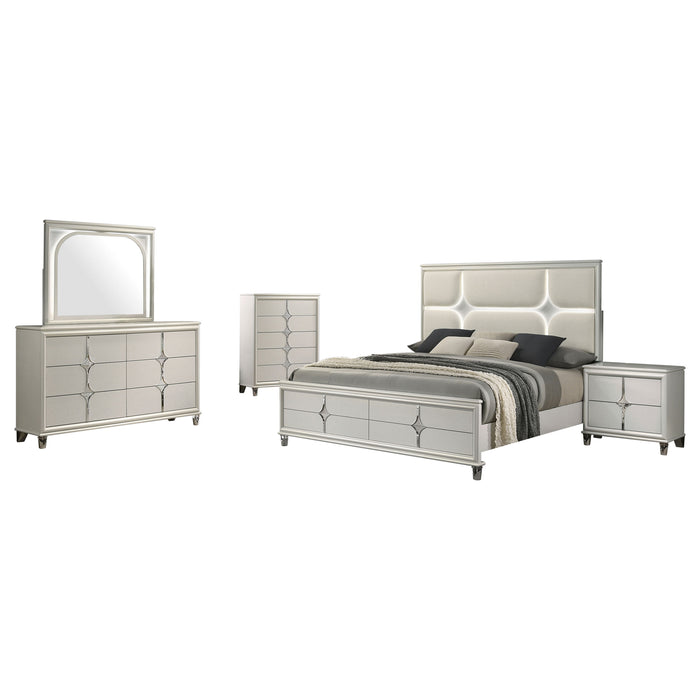 Olivia 5 Pc Bedroom Set