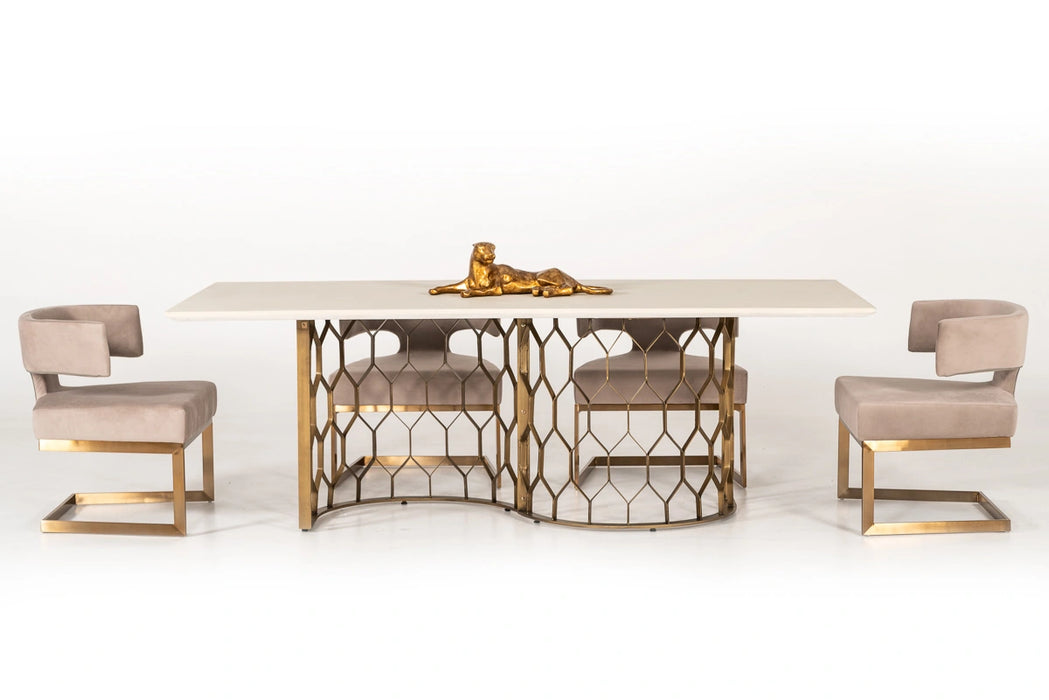 Modrest Faye Modern Dining Table