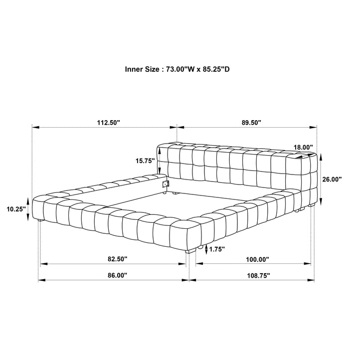 Trinity California King Bed