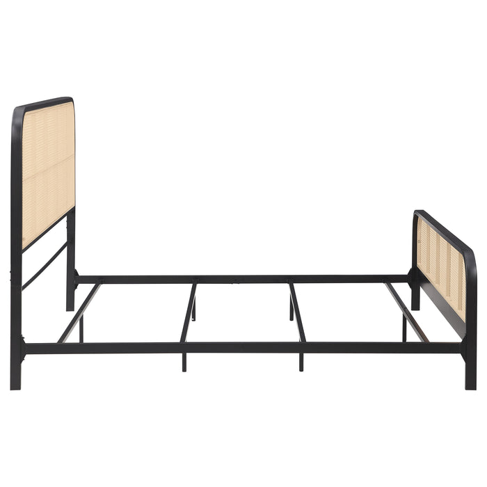 Lanewood Eastern King & Queen Bed Black & White