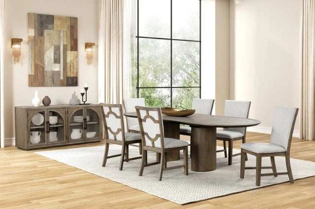 9-Piece: Table + 8 Chairs