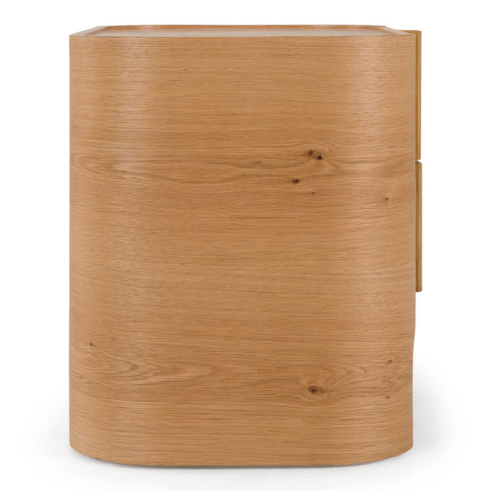 Newhart - Modern Natural Oak Nightstand
