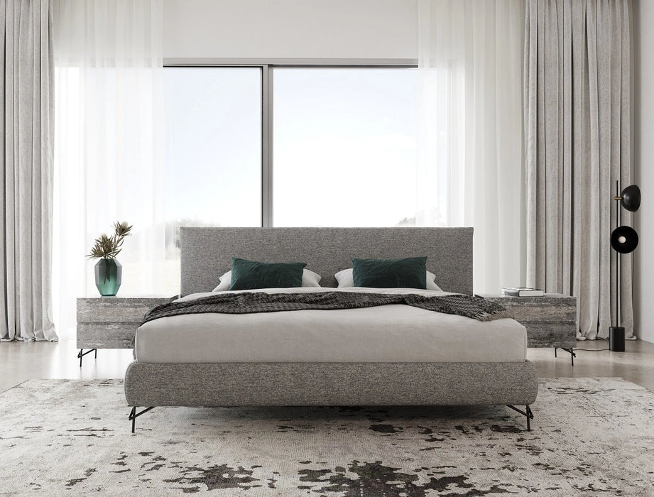 Aria - Italian Modern Multi Grey Bedroom Set
