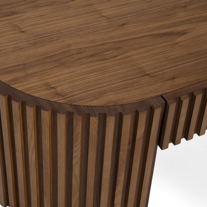Albrite - Modern Walnut Coffee Table