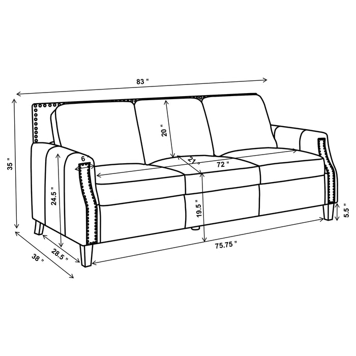 Leaton Stationary Sofa