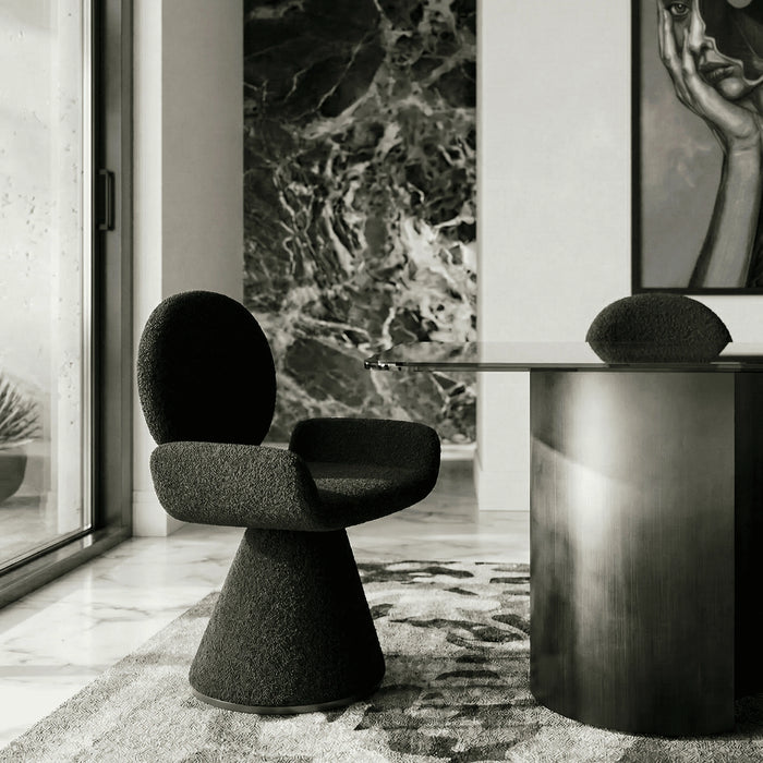 Neptune - Contemporary Fabric Dining Chair