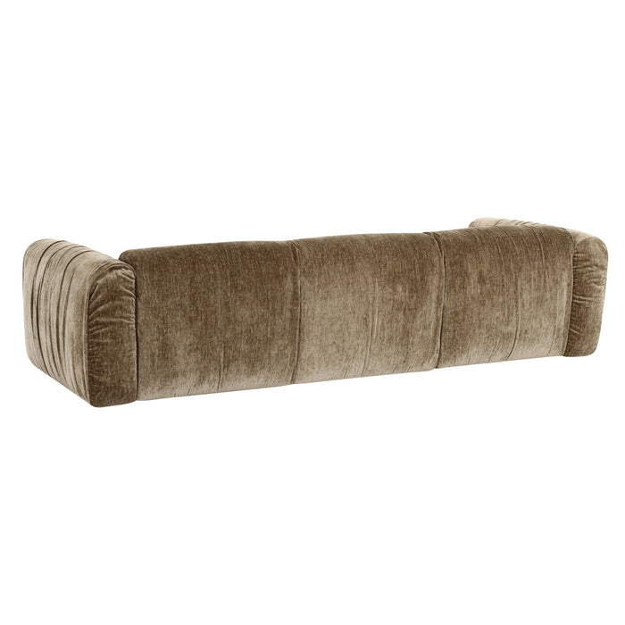 Siegal - Modern Olive Green Fabric Sofa