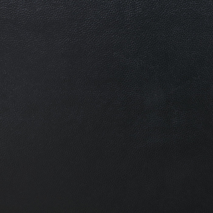 Hewitt Leather Upholstered Power Reclining Sectional Black