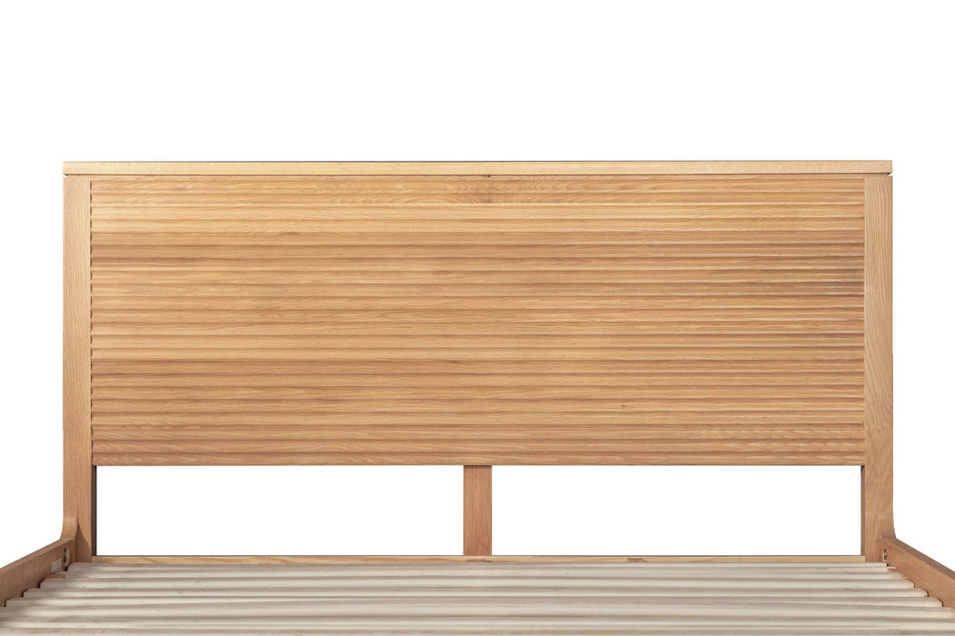 Seattle - Modern Natural Oak Bedroom Set