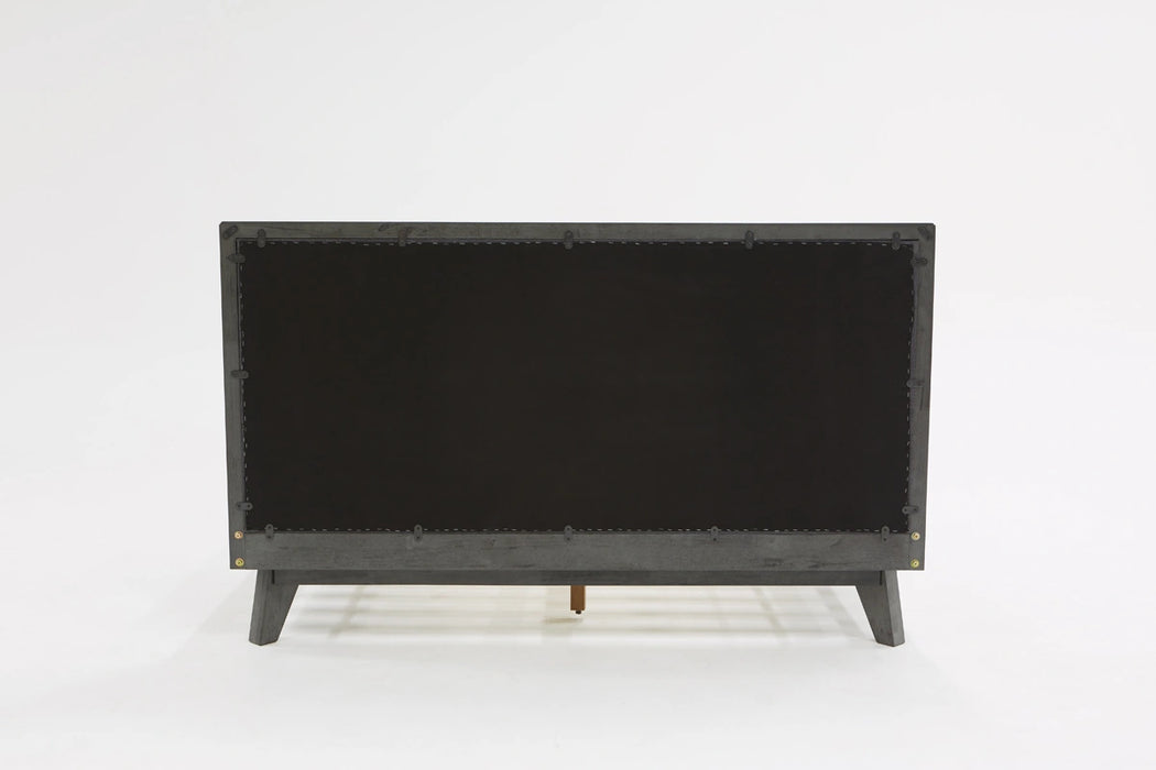 Soria Modern Grey Wash Bed