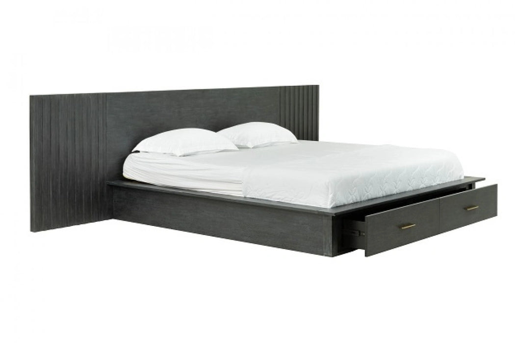Manchester- Contemporary Dark Grey Bedroom Set