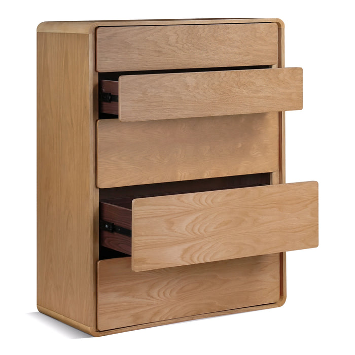 Dustin - Modern Natural Oak Chest
