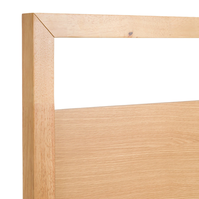 Berlin - Modern Natural Oak Bed