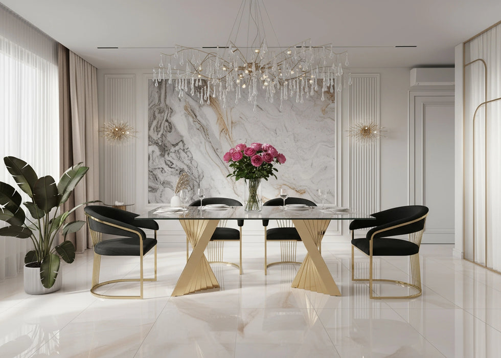 Linda - Modern Velvet Dining Chair