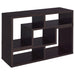 Velma Convertible TV Console and Bookcase Cappuccino image