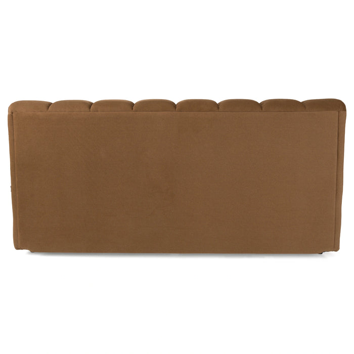 Harris - Modern Brown Fabric Bed