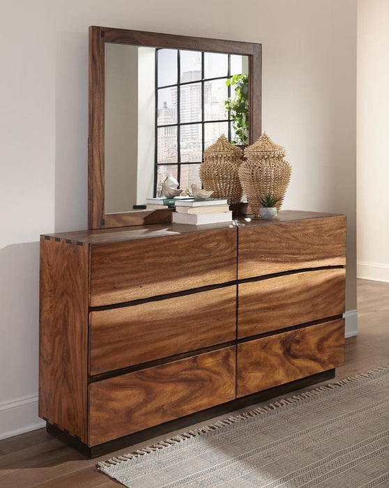 Winslow Dresser Mirror Smokey Walnut