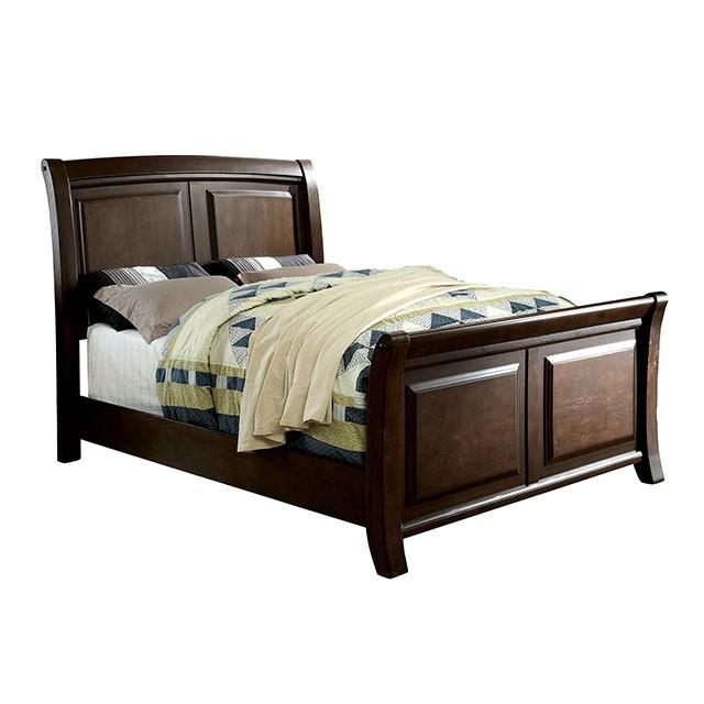 Litchville Brown Cherry Cal.King, E.King, & Queen Bed