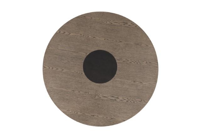 Broager 5 Pc Dining Table Set (Light Gray Swivel Chairs)