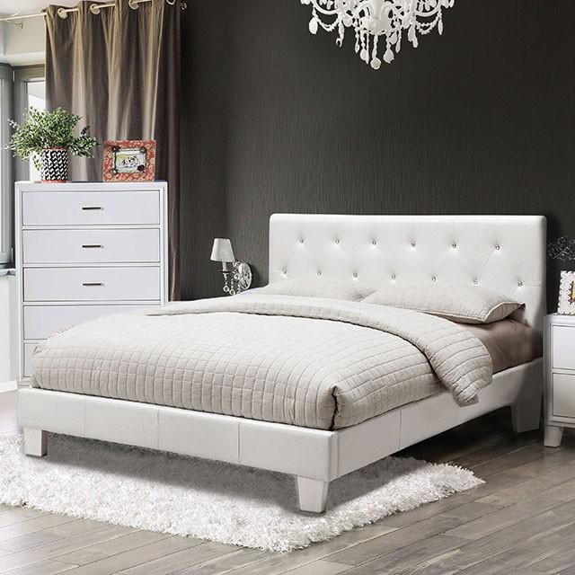 Velen Black Cal.King, E.King, Full, & Twin Bed Black & White