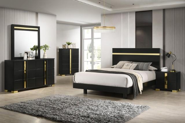 Lillestrom Bed Black