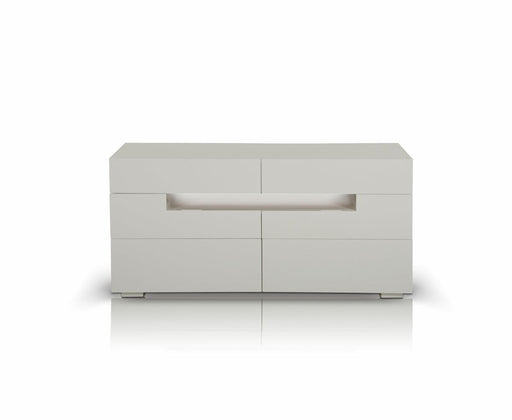 Modrest Ceres - Modern LED White Lacquer Dresser image