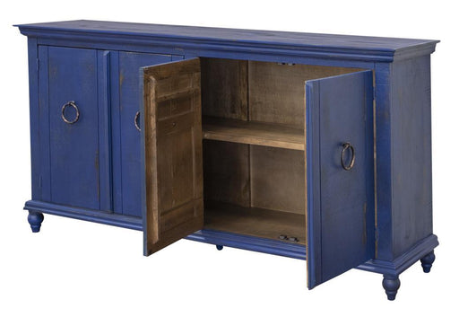 Capri Console w/4 Doors, Blue finish* image