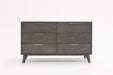 Nova Domus Soria Modern Grey Wash Dresser image