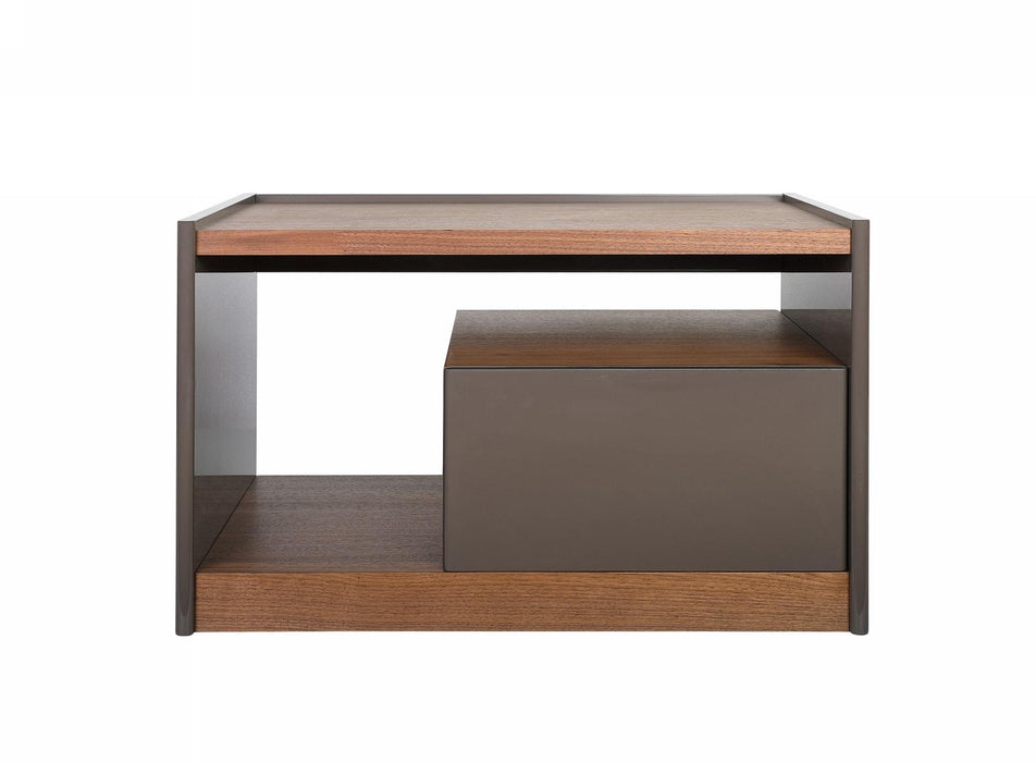 Modrest Tara - Modern Walnut Nightstand image