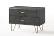 Modrest Bryan - Modern Grey Nightstand image