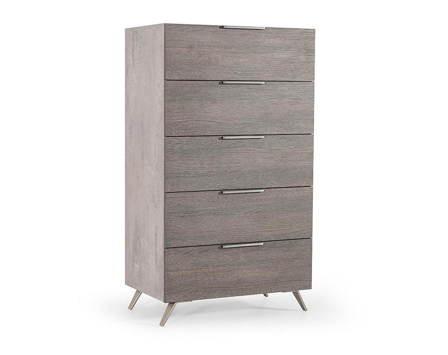 Nova Domus Bronx Italian Modern Faux Concrete & Grey Chest image