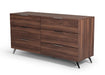 Nova Domus Brooklyn Italian Modern Walnut Dresser image