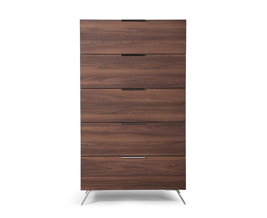 Nova Domus Brooklyn Italian Modern Walnut Chest image