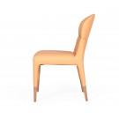 Modrest Ogden - Modern Peach & Rosegold Dining Chair (Set of 2)