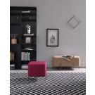 Divani Casa Adler Modern Pink Small Ottoman image