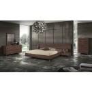 Nova Domus Brooklyn Italian Modern Walnut Bed