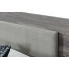 Nova Domus Enzo Italian Modern Grey Oak & Fabric Bedroom Set