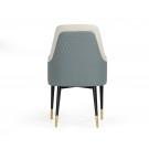 Modrest Duval Modern  Grey Dining Chair