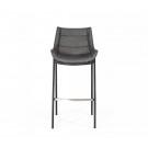 Modrest Robert - Modern Grey Eco-Leather Bar Stool (Set of 2) image