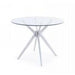 Modrest Dallas - Modern Brushed Stainless Steel Dining Table image