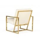 Divani Casa Baylor - Modern Off-White Accent Chair